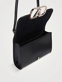Small VLOGO Leather Crossbody Bag
