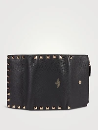 Rockstud Leather Wallet