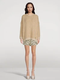 Tweed Lurex Sweater