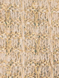 Tweed Lurex Sweater