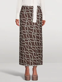 Valentino Chain 1967 Midi Skirt