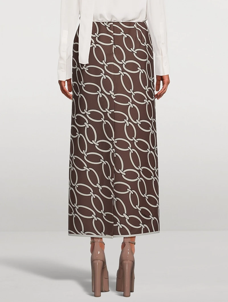 Valentino Chain 1967 Midi Skirt
