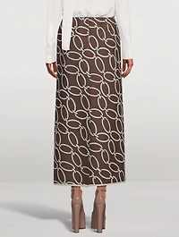 Valentino Chain 1967 Midi Skirt