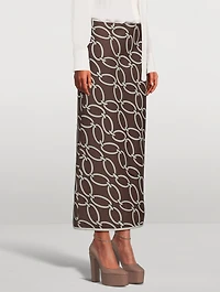 Valentino Chain 1967 Midi Skirt