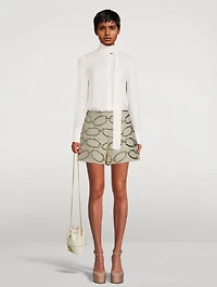Valentino Chain 1967 Brocade Shorts