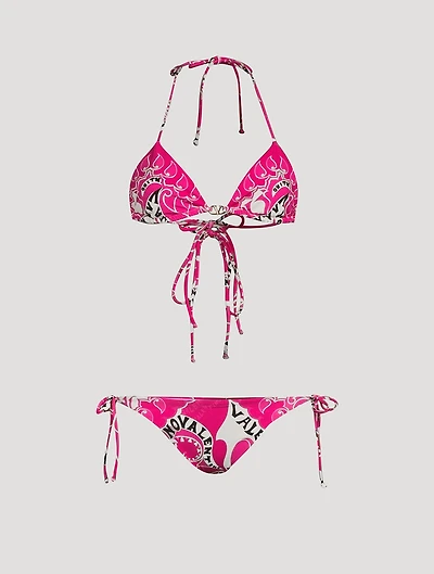 Bikini Set Bandana Print