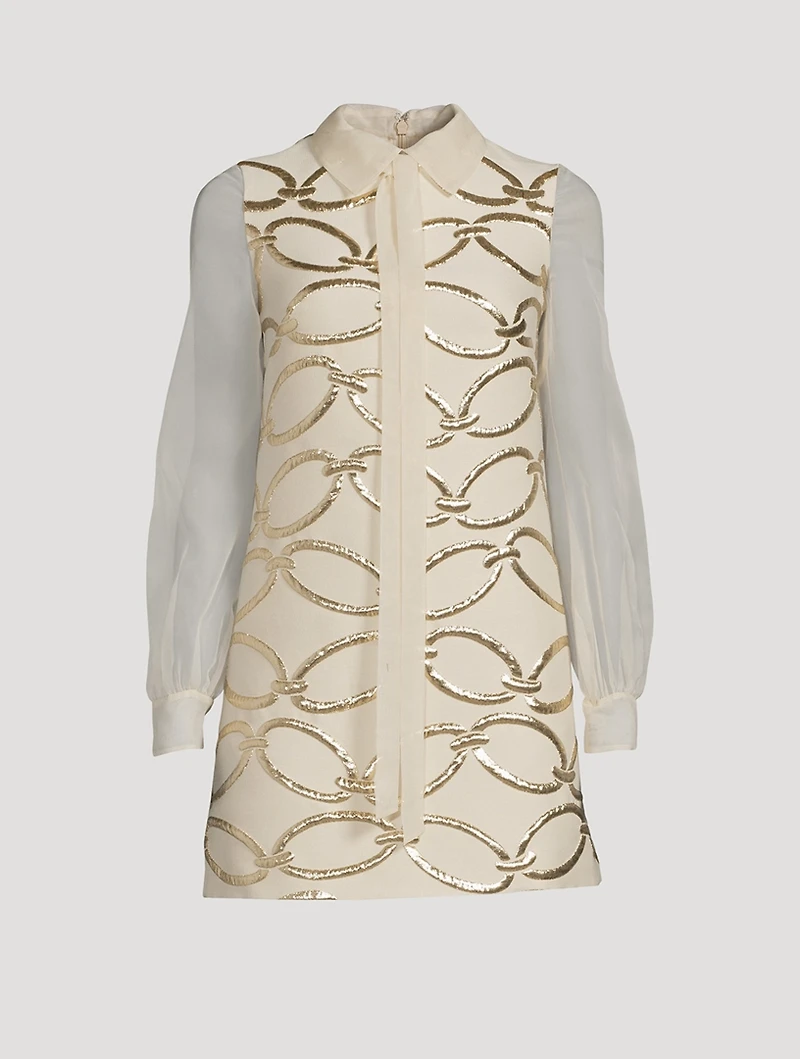 Valentino Chain 1967 Brocade Mini Dress