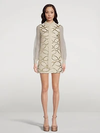Valentino Chain 1967 Brocade Mini Dress