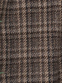 Wool And Cashmere-Blend Coat With Leather