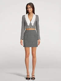 Tweed Mini Skirt