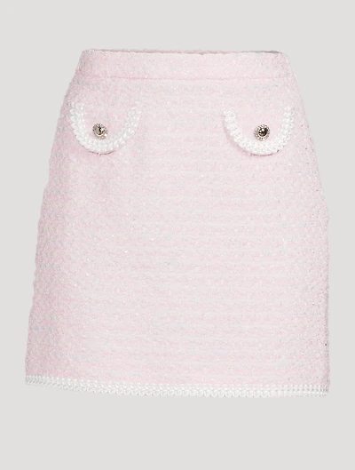 Tweed Lurex Mini Skirt