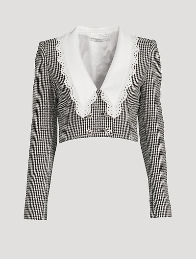 Tweed Lurex Cropped Jacket