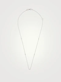 Signature BBTY Five-Stone Necklace With Diamonds