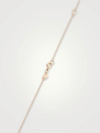 Charmed 18K Rose Gold Starburst Pendant Necklace With Diamonds