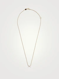 Charmed 18K Gold Pendant Necklace With Diamonds