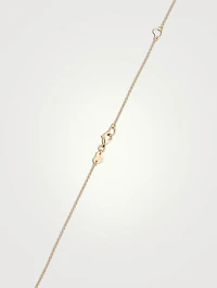 Charmed 18K Gold Pendant Necklace With Diamonds