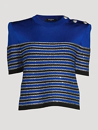 Striped Knit Top