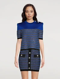 Striped Knit Top