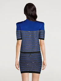 Striped Knit Top