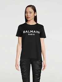 Logo T-Shirt With Buttons