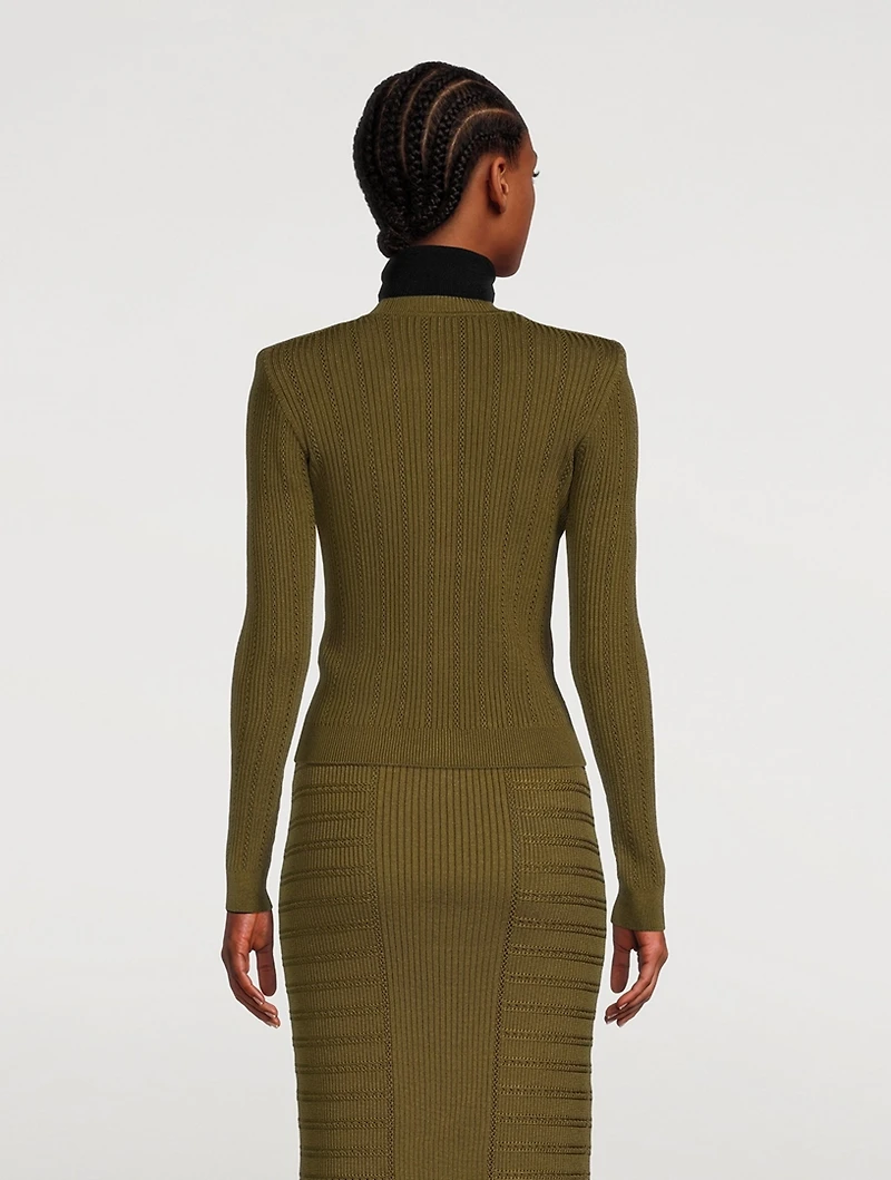 Crewneck Cardigan