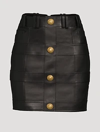 Leather Mini Skirt