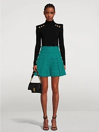 Tweed Shorts