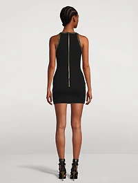 Grain De Poudre Embellished Mini Dress