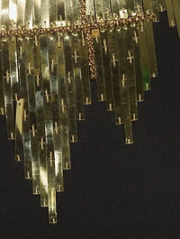 Grain De Poudre Embellished Mini Dress