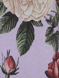 Cardigan Rose Print