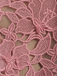 Floral Guipure Lace Dress