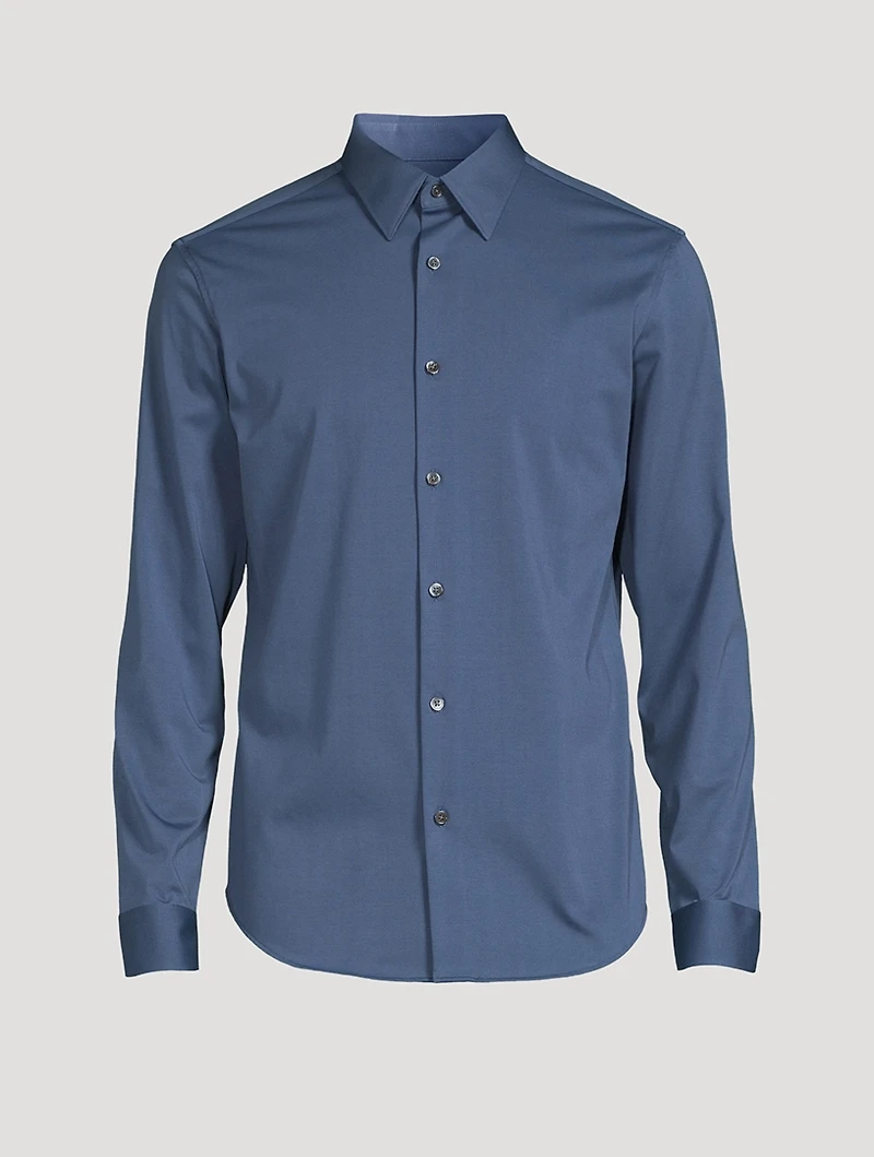 Sylvain Structure Knit Shirt