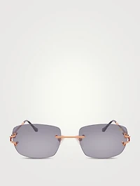 VF Bal Harbour Drill Mount 24K Gold Plated Sunglasses