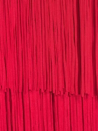 Tiered Fringe Mini Dress
