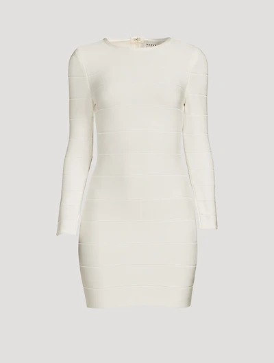 Icon Long-Sleeve Mini Dress