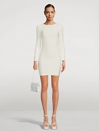 Icon Long-Sleeve Mini Dress