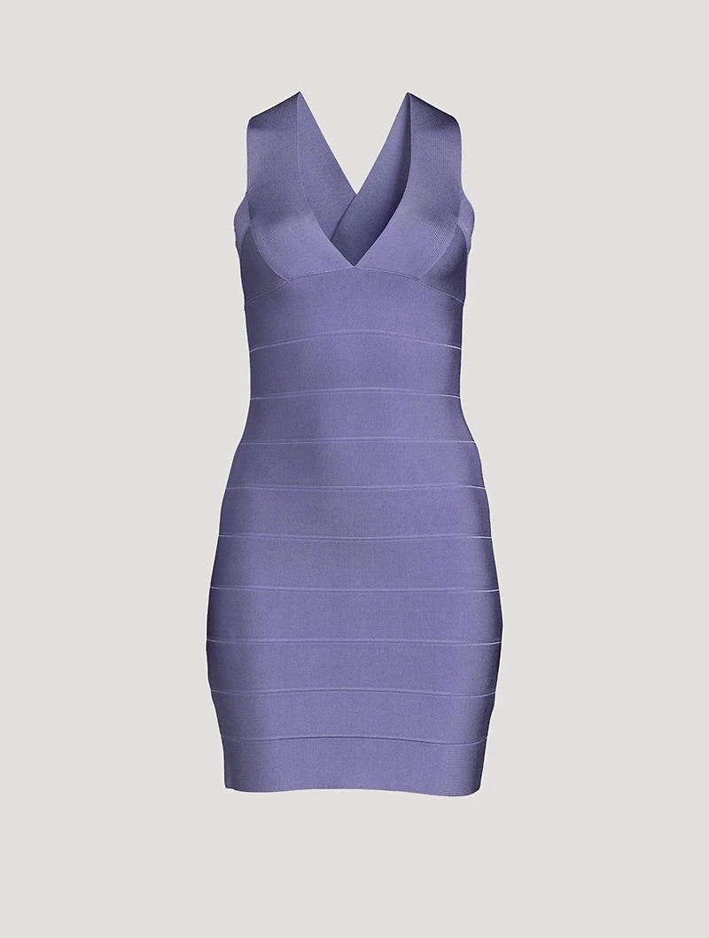 Icon Cross-Back Mini Dress