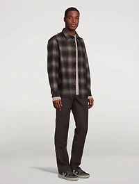 Clyfford Recycled Wool Flannel Shirt Jacket