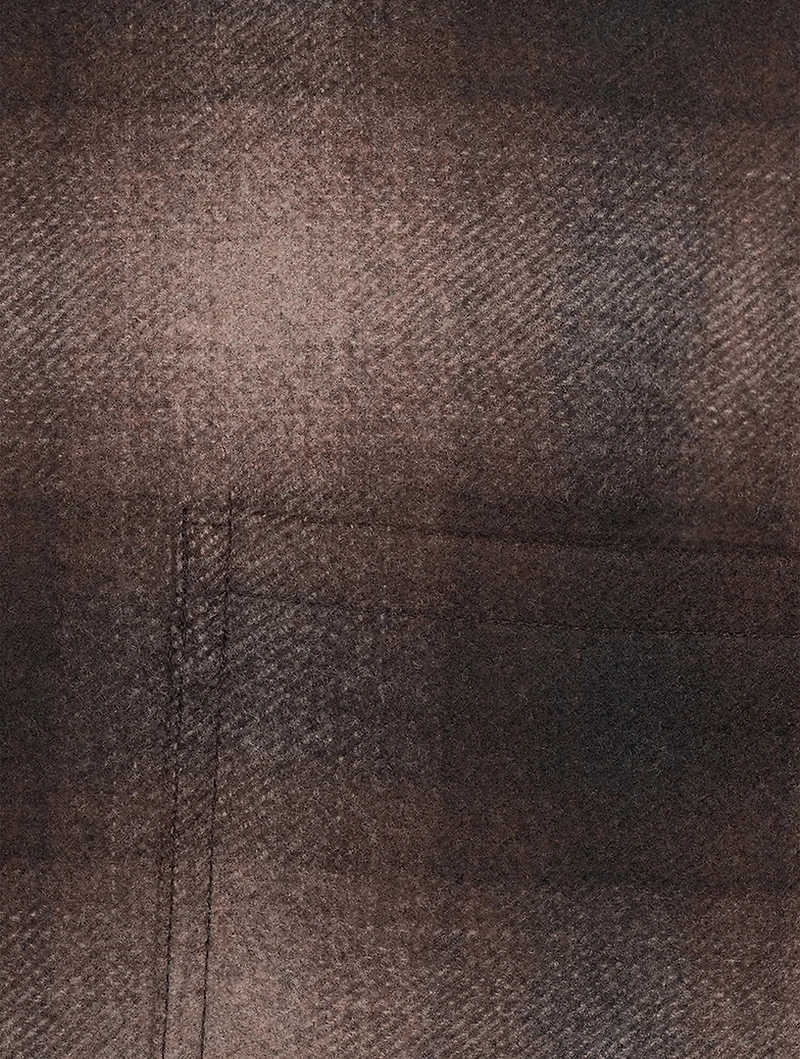 Clyfford Recycled Wool Flannel Shirt Jacket