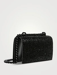 Mini Jewelled Crystal-Embellished Satchel