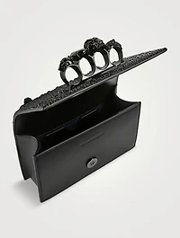 Mini Jewelled Crystal-Embellished Satchel