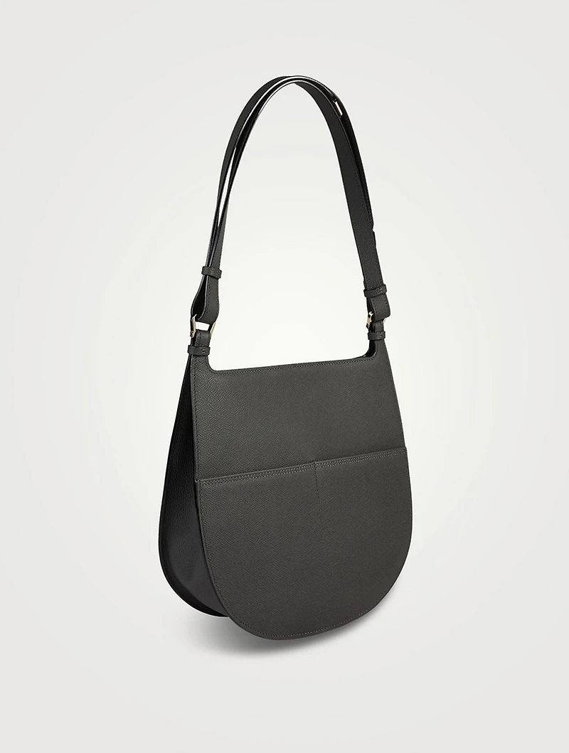 Medium Weekend Leather Shoulder Bag
