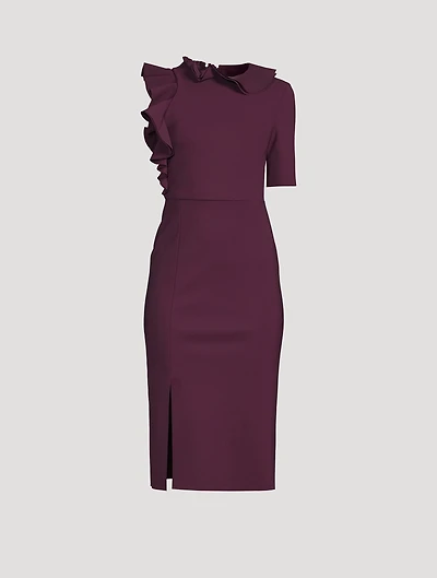 Adine Ruffled Sheath Dress