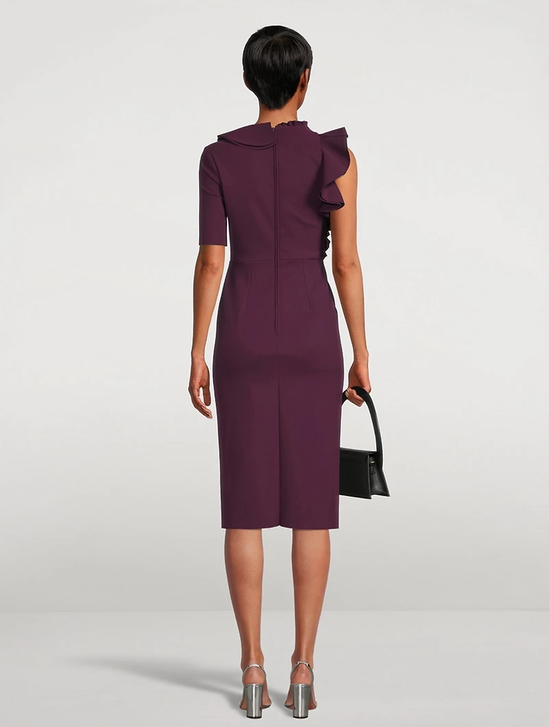 Adine Ruffled Sheath Dress