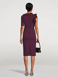 Adine Ruffled Sheath Dress