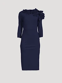 Cyeniv Three-Quarter Sleeve Dress