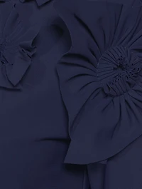 Cyeniv Three-Quarter Sleeve Dress