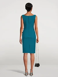 Enykai Ruffled Sheath Dress