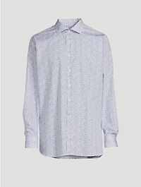 Cotton Dress Printed Shirt