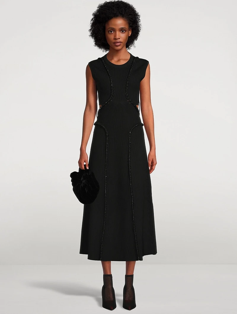 Arp Cut-Out Midi Dress